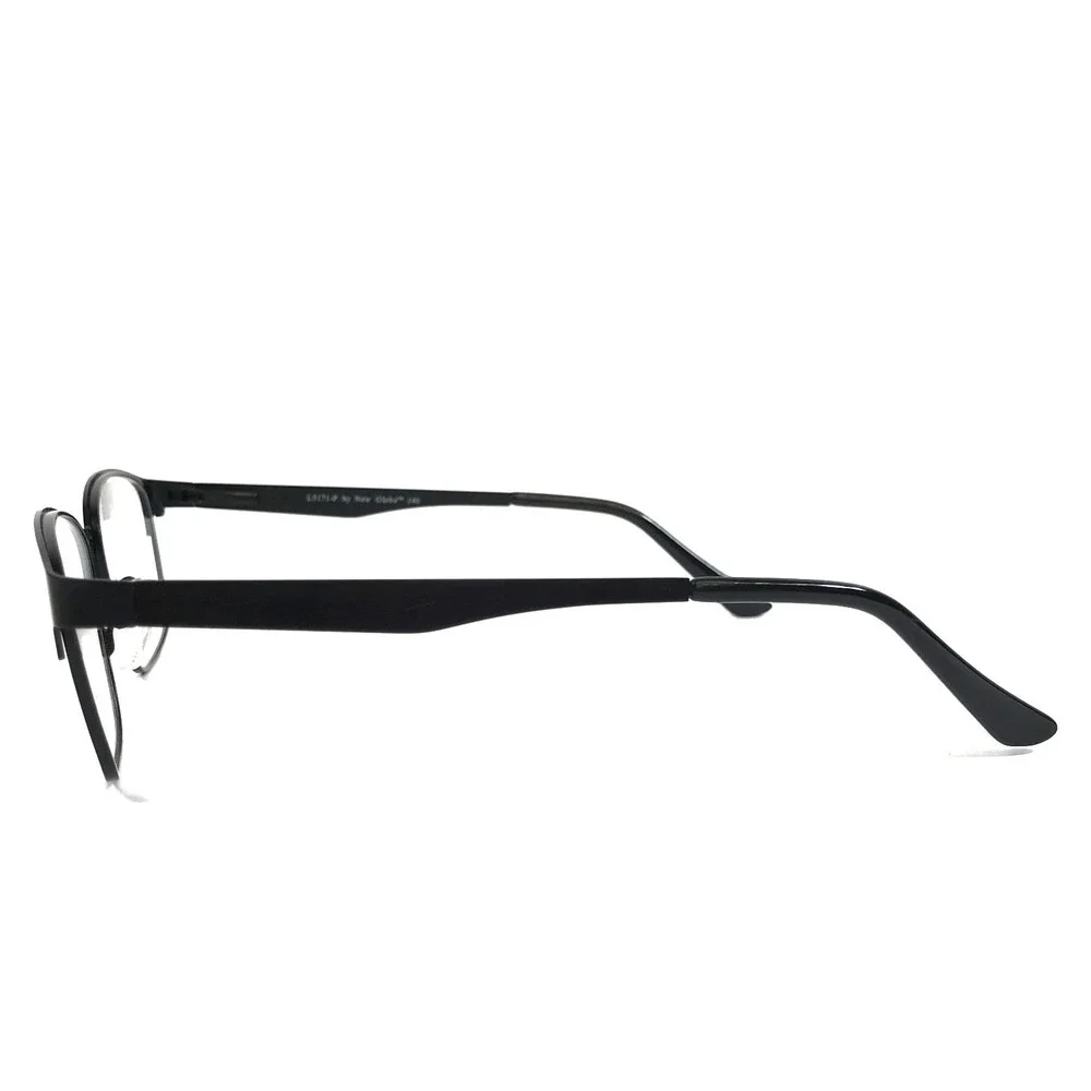 New Globe Eyeglasses Frames L5171-P BLACK Rectangle Full Rim 51-17-140